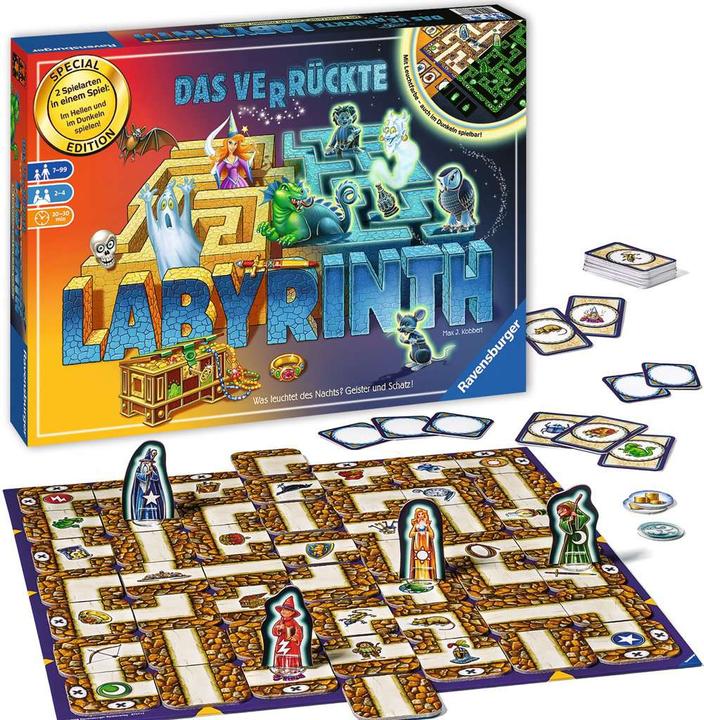 Actual product image Ravensburger The crazy labyrinth - anniversary version (German)