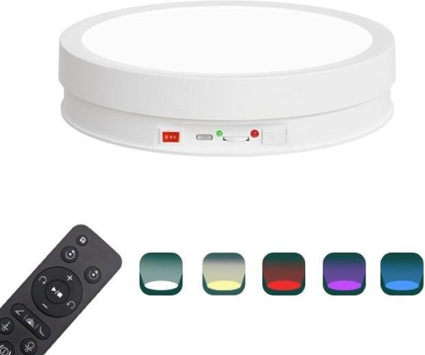 Immagine prodotto MU Classic Giradischi elettrico a LED a 360° (Ulteriori accessori)