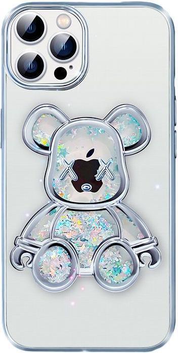 Actual product image iLike iPhone 15 Pro Max Silicone Case Print Desire Bear (Apple iPhone 15 Pro Max)