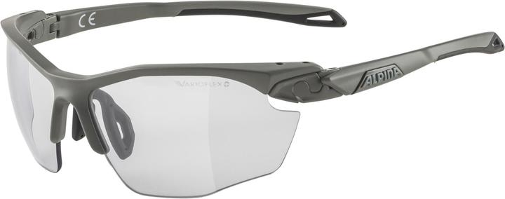 Immagine prodotto ALPINA SPORTS Twist Five HR V (Grigio luna opaco, Trasparente)