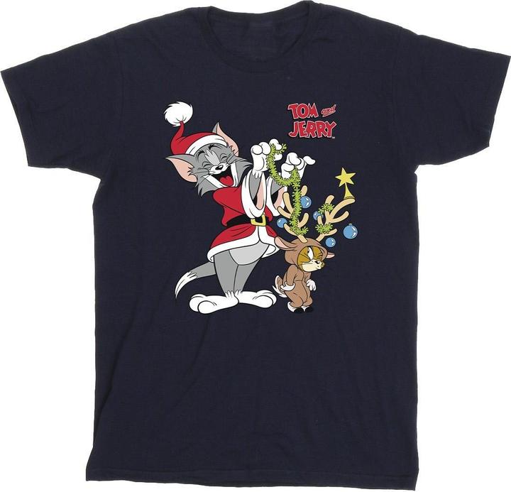 Produktbild Tom & Jerry Christmas Reindeer TShirt (XXL)