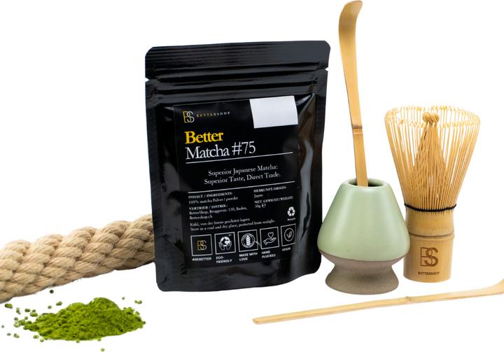 Actual product image BetterShop Better Organic Matcha Starter Kit