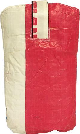 Immagine prodotto Bekos Upcycling - Cover per smartphone con linguetta da borse riciclate Patchwork Elephant M (Universale)