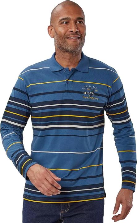 Immagine prodotto Atlas For Men Maglietta Polo A Strisce Uomo (M)