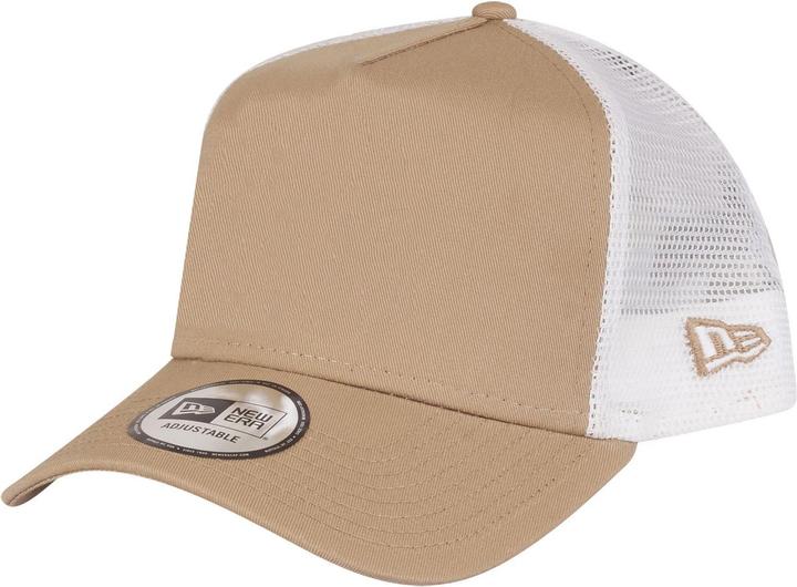 Produktbild New Era A-Frame Mesh Trucker Cap - ESSENTIAL camel beige