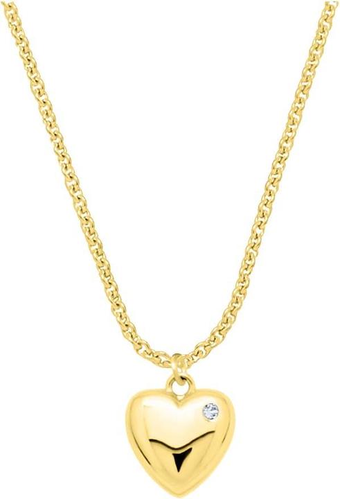 Image du produit Candy Collier Marie, argent sterling 925, plaqué or (Plaqué or 18k, Argent sterling 925, Argent massif de 925, 42 - 45 cm)