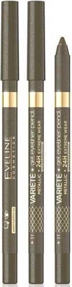 Eveline Variete Metallic Gel Eye Pencil 11 (Khaki)