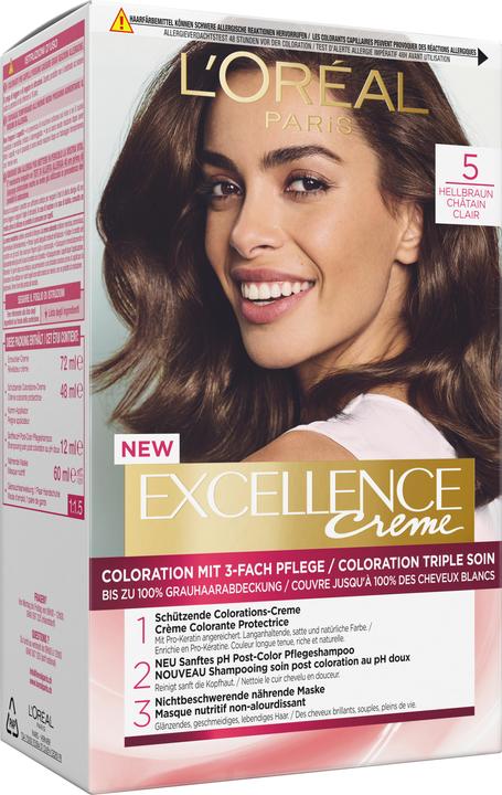 Produktbild L'Oréal Paris Excellence Cream (5 Hellbraun)