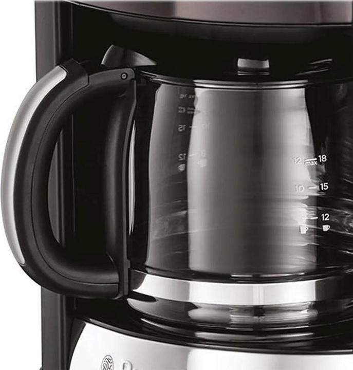 Actual product image Russell Hobbs 26160 Digital Glass Coffee Maker Matt Black