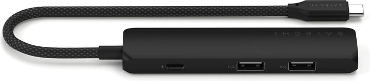 Image du produit Satechi Slim 4 Multiport Hub Noir (USB-C, 4 Ports)