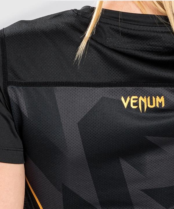 Image du produit Venum Razor Dry Tech T-Shirt - Black/Gold - L (L)