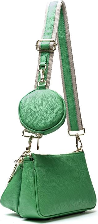 Actual product image Lazarotti Milano Leather shoulder bag 23 cm