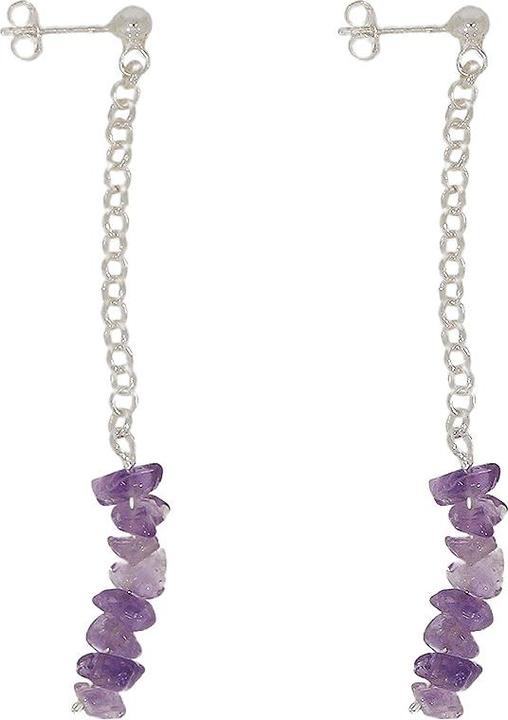Produktbild Xen Set mit Kette, Armband und Ohrstecker Amethyst XSET122 (925 Sterling Silber, 45 cm)
