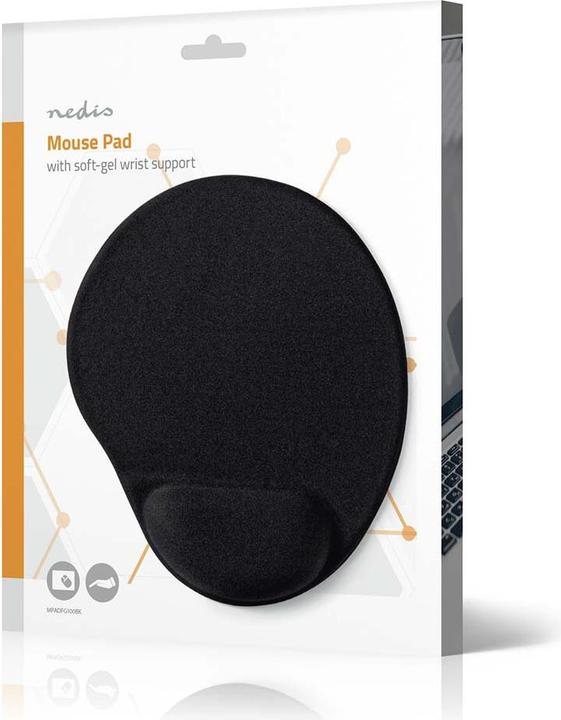 Immagine prodotto Nedis Tappetino per mouse 215 mm Nero Nero