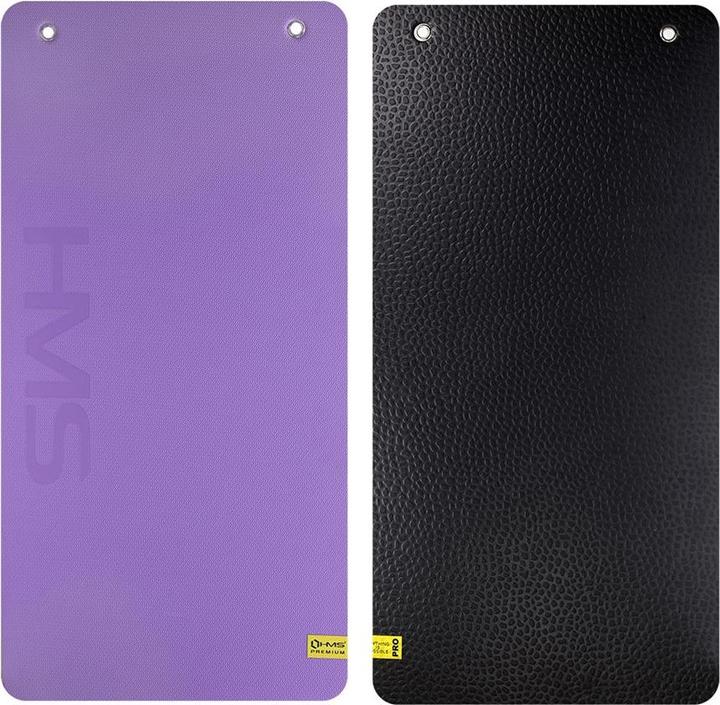 Produktbild HMS Club-Fitnessmatte mit Löchern lila Premium MFK01 (15 mm)