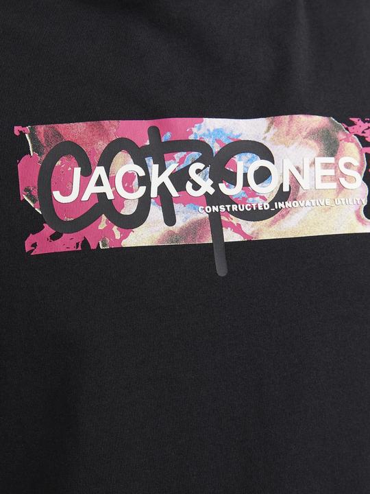 Actual product image Jack & Jones Jcosummer Print Tee Ss Crew Neck Ln (L)