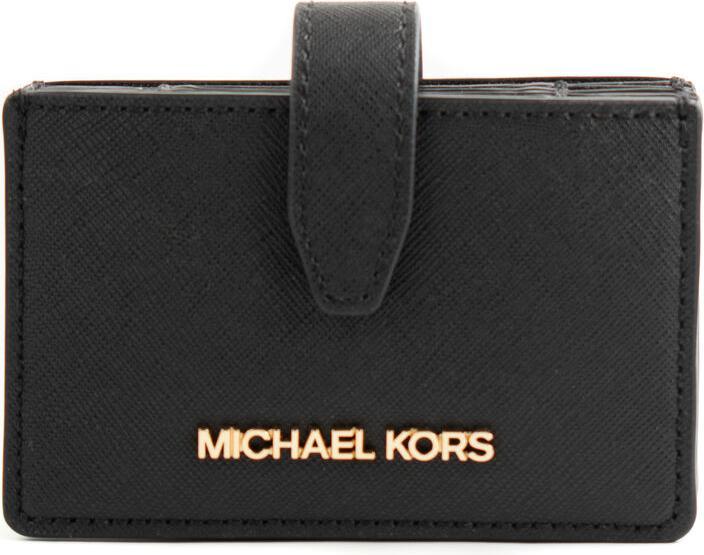 Michael Kors Women's Card Holder 35F2GTVD0L-BLACK