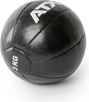 Image du produit ATX Medizinball - cuir synthétique - noir - 3 kg (3 kg, 210 mm)