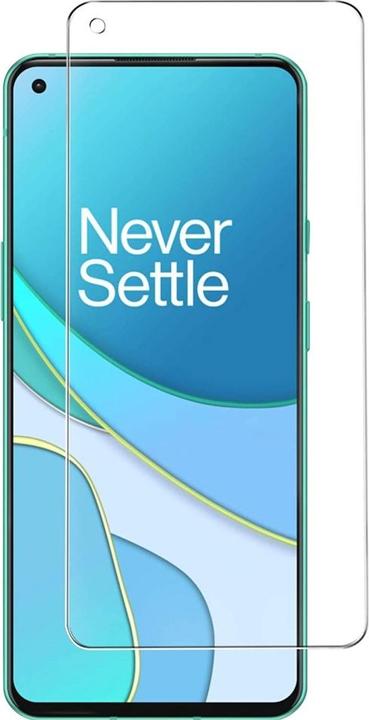 Actual product image Screenguard OnePlus 8T armored glass protective film Case Friendly Design (1 Piece, OnePlus 8T)