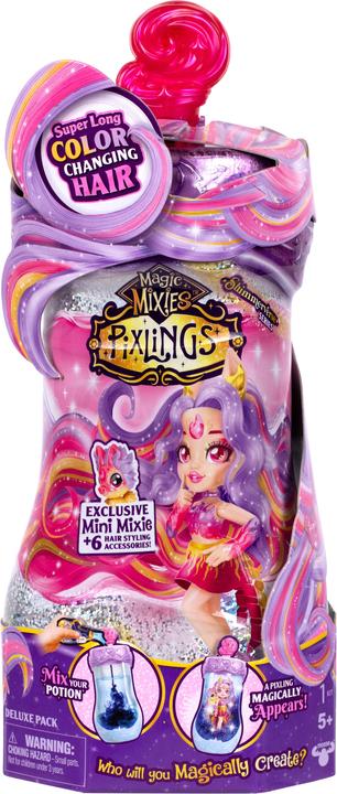 Produktbild Magic mixies pixlings galaxy hair doll single pk pippa (30530)