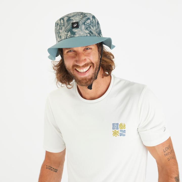Olaian Surf-Hut Damen/Herren 500 Florentic khaki (One Size)