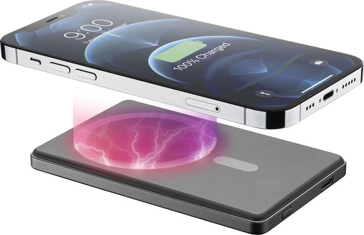 Immagine prodotto Cellularline Cellular Line Power Bank 5000mAh MagSafe Grigio (5000 mAh, 20 W)