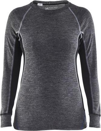 Produktbild Blakläder Damen Unterhemd WARM grau / schwarz (3XL)