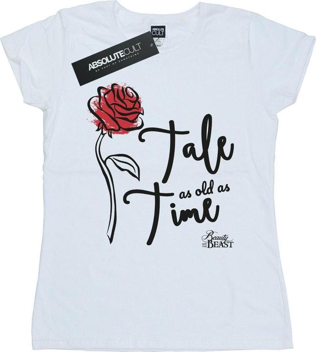 Disney Tale As Old As Time Rose TShirt (L)