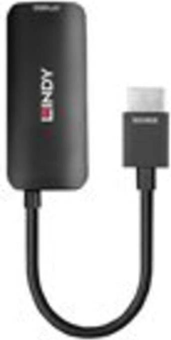 Immagine prodotto Lindy Convertitore da HDMI 4K60 a DisplayPort 1.2 Per collegare una sorgente HDMI a un display (HDMI, 15.70 cm)