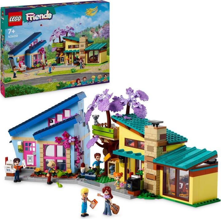 Actual product image LEGO 42620 Olly and Paisley's Family House (42620, LEGO Friends)