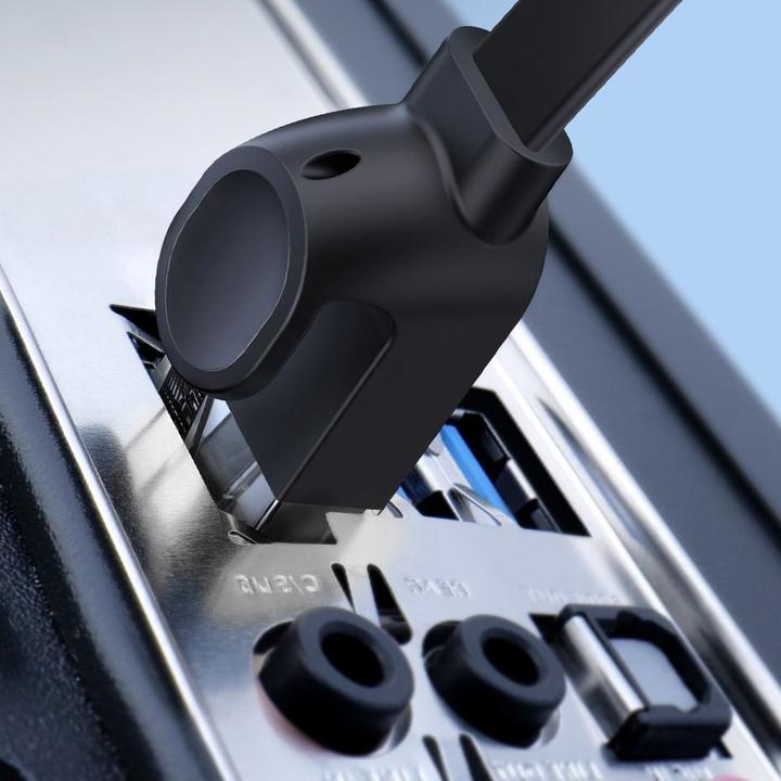 Immagine prodotto Baseus Alta velocità Sei tipi di cavo di rete RJ45 Gigabit (cavo piatto)15m Nero (UTP, CAT6, 15 m)