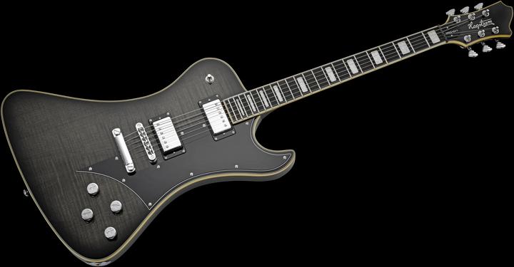 Actual product image Hagstrom E-Gitarre, Fantomen, Cosmic Black Burst (Electric guitar, Mahogany)