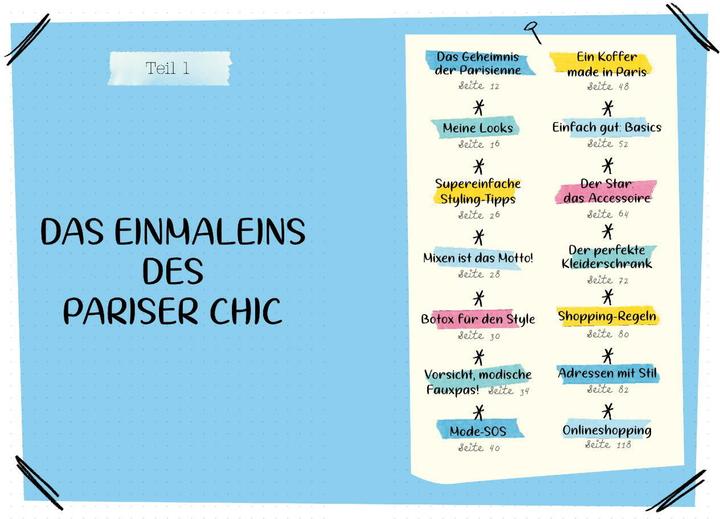 Actual product image Parisian chic (German, Inès de la Fressange, 2020)