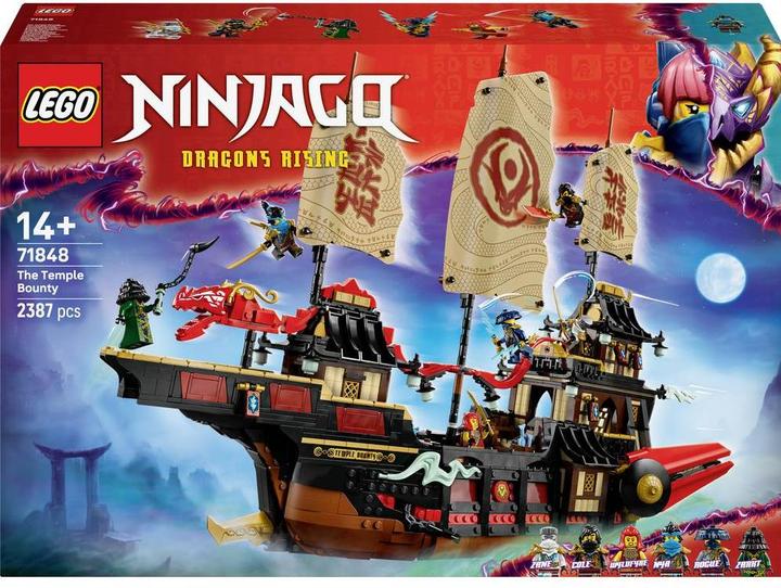 Immagine prodotto LEGO 71848 ® NINJAGO Der Tempel-Flugsegler (71848, LEGO Ninjago)