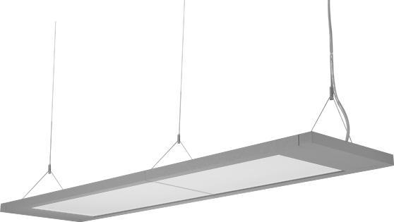 LTS PIANO-P 260.1640/DALI ARGENT Piano (16760 lm)