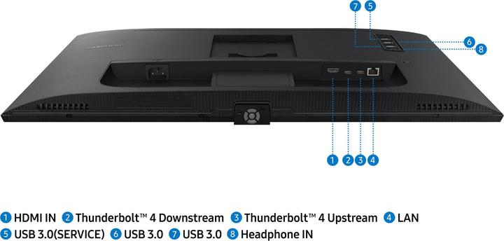 Produktbild Samsung S80TB LED IPS HDR10 Flicker free (3840 x 2160 Pixel, 27")
