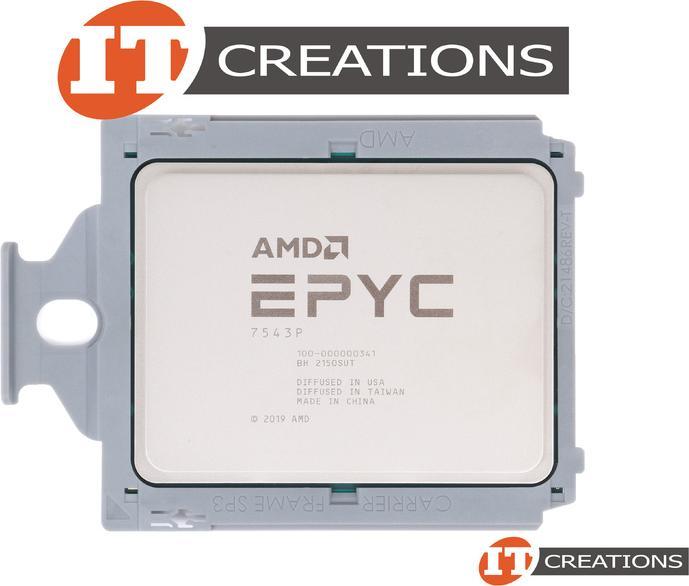 Actual product image AMD EPYC 7543P 2.8 GHz (SP3, 2.80 GHz, 32 -Core)