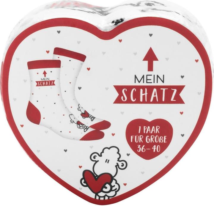 Produktbild Sheepworld Zaubersocken Motiv 'Schatz' (8er Pack, 36 - 40)