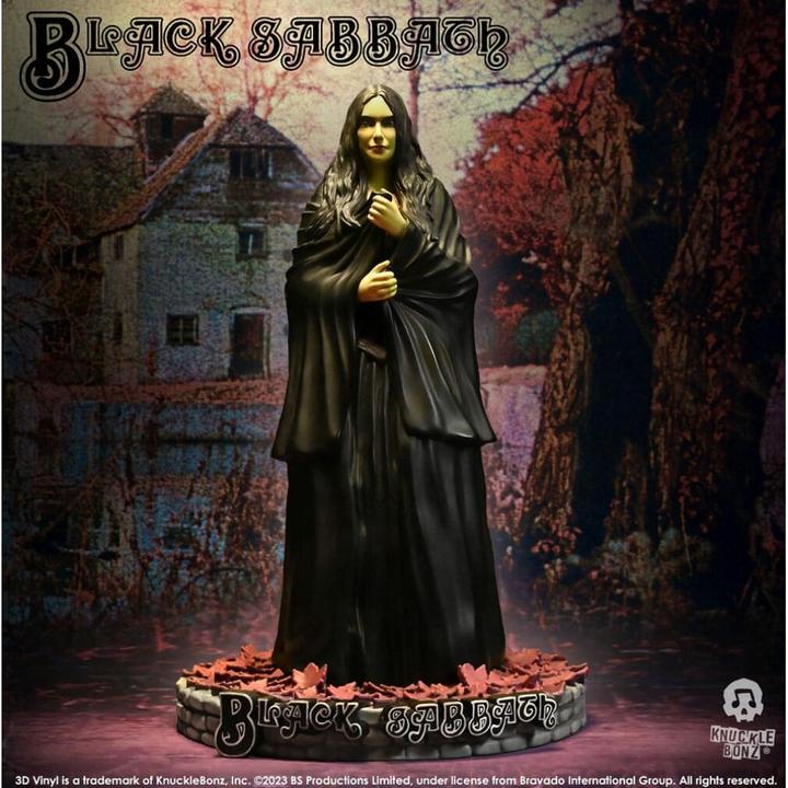 Immagine prodotto Knucklebonz Statua in vinile 3D dei Black Sabbath Witch (1° album) 22 cm
