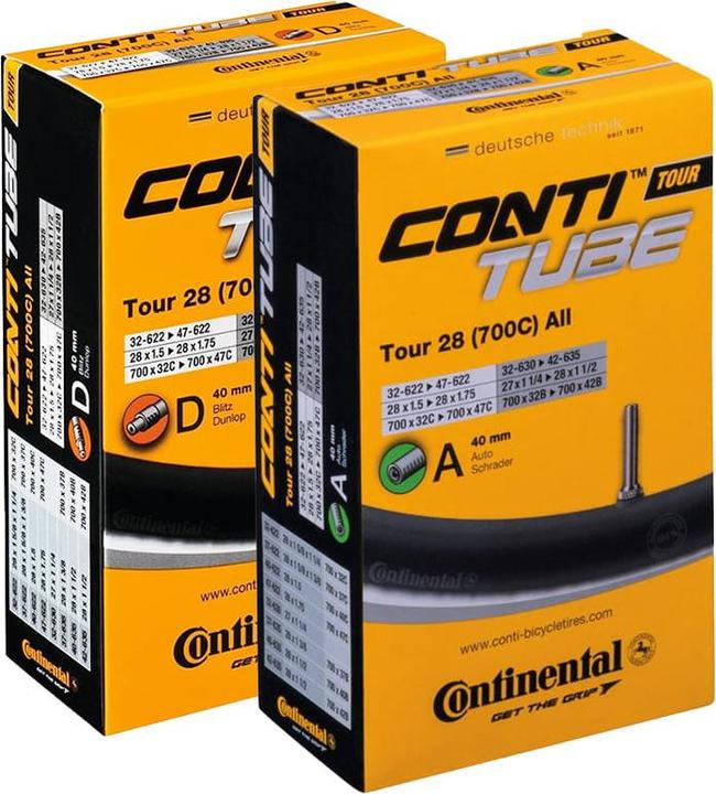 Image du produit Continental Tour Standard (Schrader (AV), 28", 40 mm)