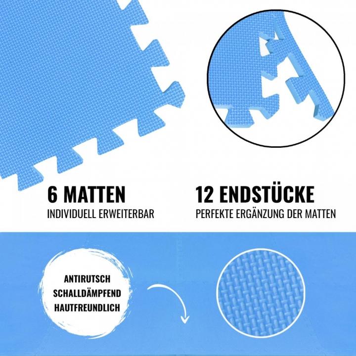 Produktbild Gorilla Sports Schutzmattenset (1.20 cm)