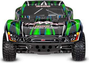 Actual product image Traxxas Slash 4x4 VXL Clipless green 1/10 Short-Course RTR Brushless, HD, without battery and charger (RTR Ready-to-Run)