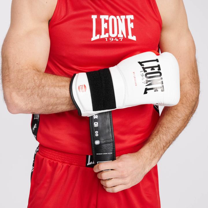 Immagine prodotto Leone Guantoni da boxe Il Tecnico N3 GN113 Rosso (14 OZ)