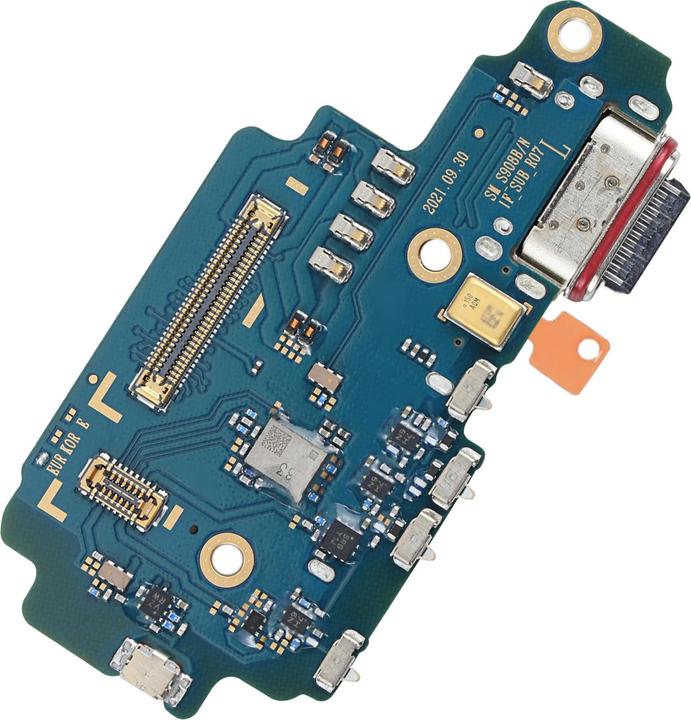 Actual product image Samsung USB-C charging port and SIM card reader (SIM holder, Samsung Galaxy S22 Ultra)