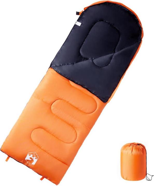 Image du produit VidaXL Sac de couchage Sac de couchage de couverture pour adultes Camping 3-4 saisons (220 cm)
