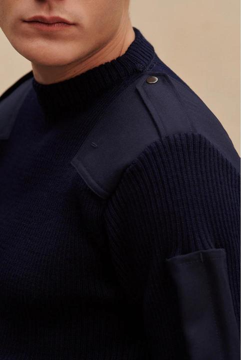 Produktbild Le Minor Pullover mit Rundhalsausschnitt für Offiziere (S)