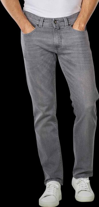 Pierre Cardin Lyon Tapered Jeans Dark Grey Fashion Vintage (W35/L34)