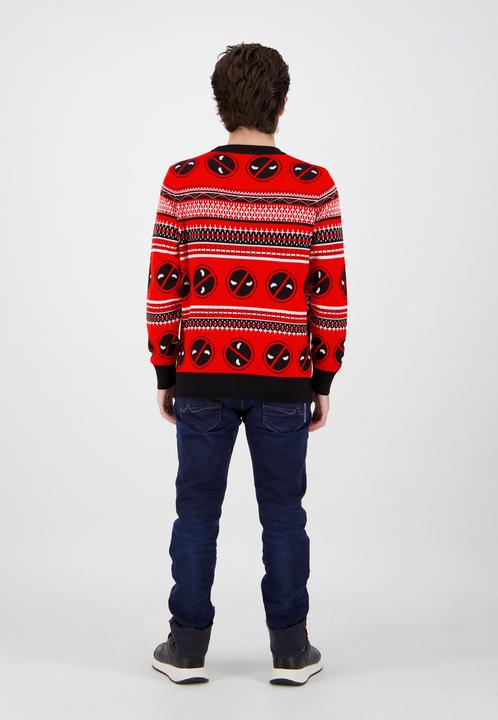 Actual product image Deadpool Knitted Christmas Jumper (XL)