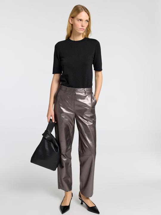 Produktbild Selected Femme Slfcora Mw Leather Pant (42)