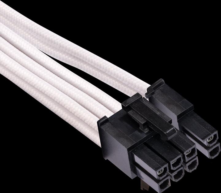 Actual product image Corsair Premium Sleeved PCIe single cable, double pack (Gen 4)